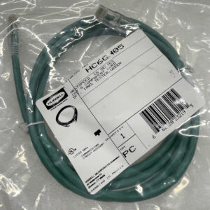 Hubbell 5ft HC6GN05 Green Cat6A Network Cable Patch Cord Nextspeed Ascent 6a
